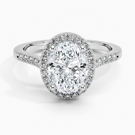 Odessa Halo Diamond Ring (1/5 ct. tw.)