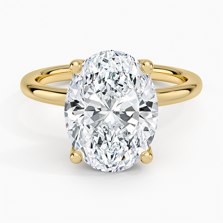 Fleur Solitaire Ring