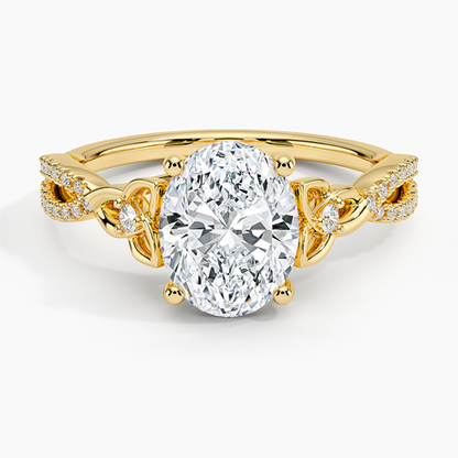 Luxe Celtic Love Knot Diamond Ring