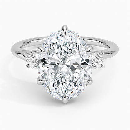 Delilah Three Stone Diamond Ring