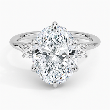 Delilah Three Stone Diamond Ring