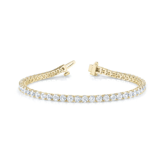 Classic Four-Prong 3 ct. tw. Lab-Grown Diamond Tennis Bracelet