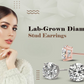 Lab Grown Diamond Stud Earrings