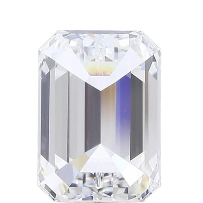 4.50 D VS1 Emerald Cut-Certified Lab Grown Diamond, CVD, Loose Diamond