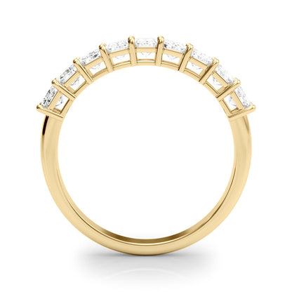 2 Carat Emerald Lab Grown 14K Diamond Nine Stone Anniversary Band for Women (F-G / VS-SI)