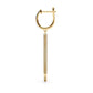 Lab Diamond Accented Fashion Drop Earrings