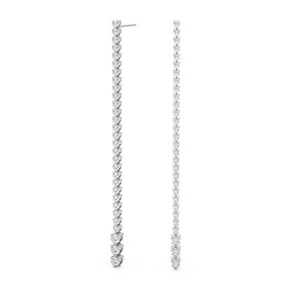 Lab Diamond Drop Earrings