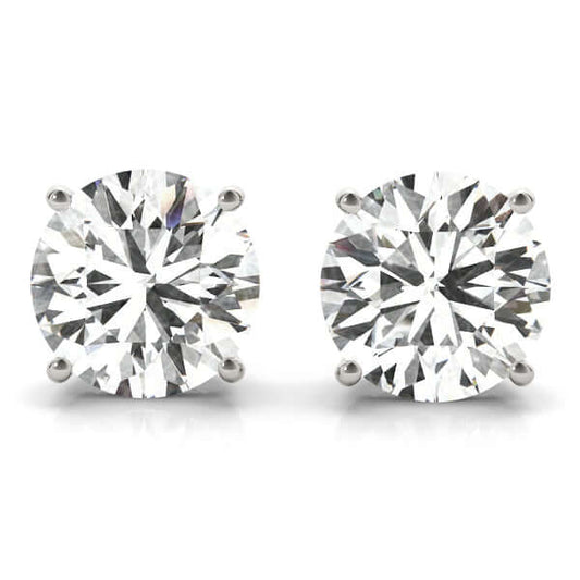 1-carat-Lab Grown-Diamond-Stud