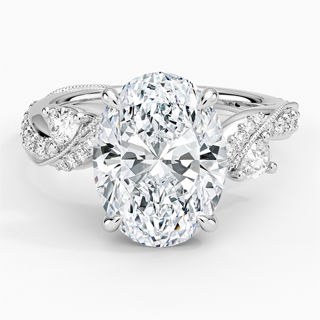 Grand Camellia Diamond Ring