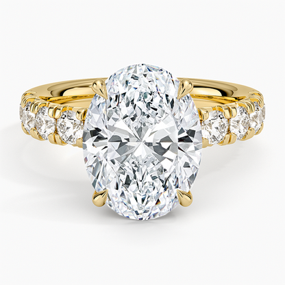 Ellora Half Coverage Diamond Ring