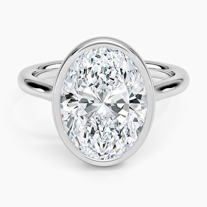 Luna 2mm Bezel Ring