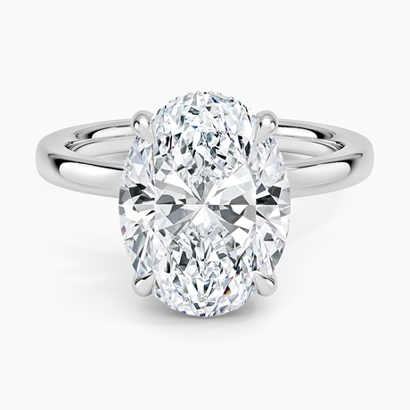Audrey Perfect Fit Hidden Halo 2mm Diamond Ring