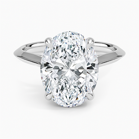 Piper Knife Edge Solitaire Ring