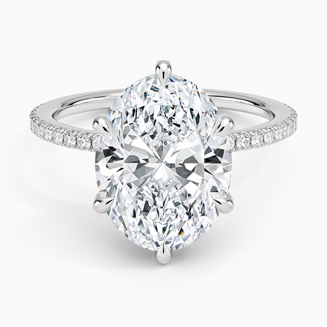 Viviana Three-Quarter Coverage Six-Prong Diamond Ring (1/3 ct. tw.)