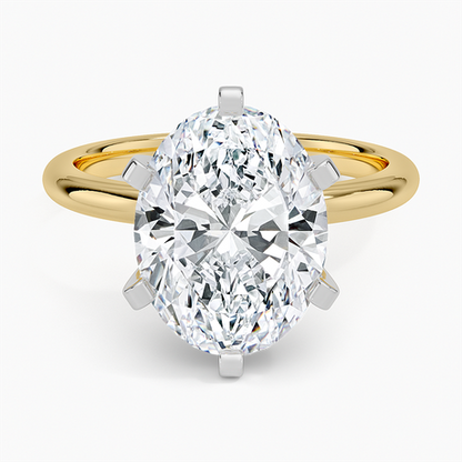 Comfort Fit 2mm Six-Prong Solitaire Ring