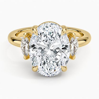 Sasha Three Stone Marquise Diamond Ring (1/3 ct. tw.)