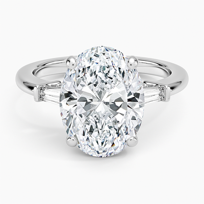 Symphony Tapered Baguette Three Stone Diamond Ring (1/5 ct. tw.)