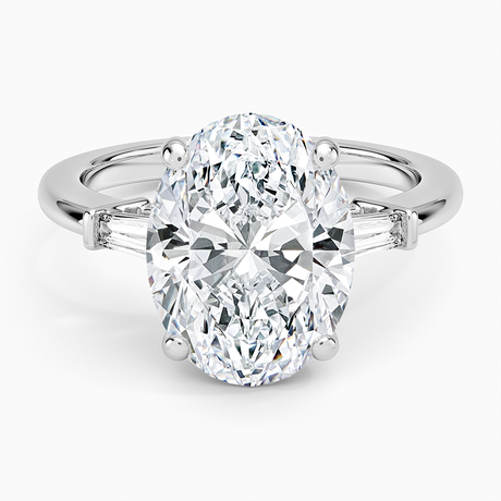 Symphony Tapered Baguette Three Stone Diamond Ring (1/5 ct. tw.)