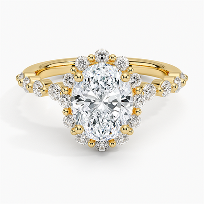 Marseille Halo Diamond Ring (1/2 ct. tw.)