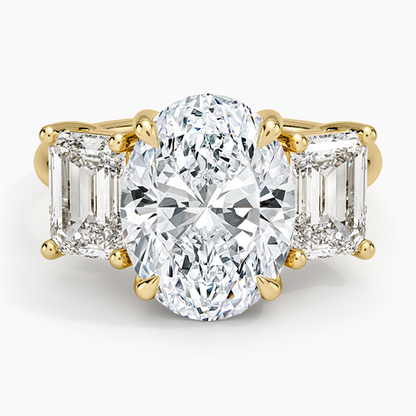 Luxe Rhiannon Three Stone Diamond Ring (1 1/10 ct. tw.)