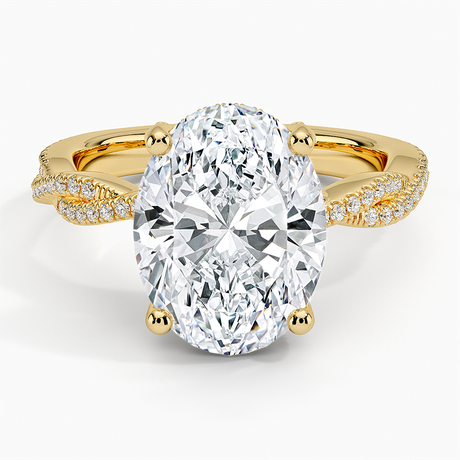 Adorned Luxe Petite Twisted Vine Diamond Ring