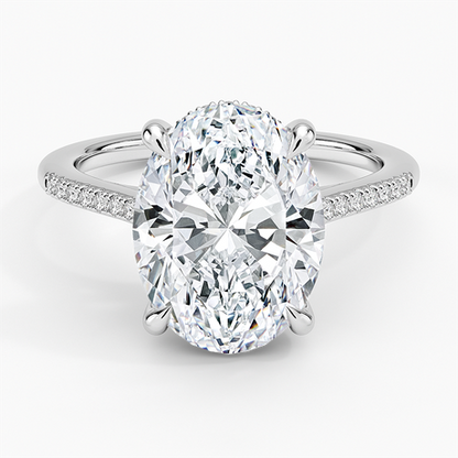 Lissome Half Coverage Diamond Ring