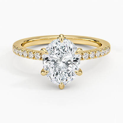 Bliss Six-Prong Diamond Ring (1/6 ct. tw.)