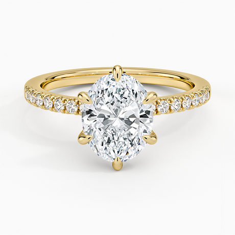 Bliss Six-Prong Diamond Ring (1/6 ct. tw.)