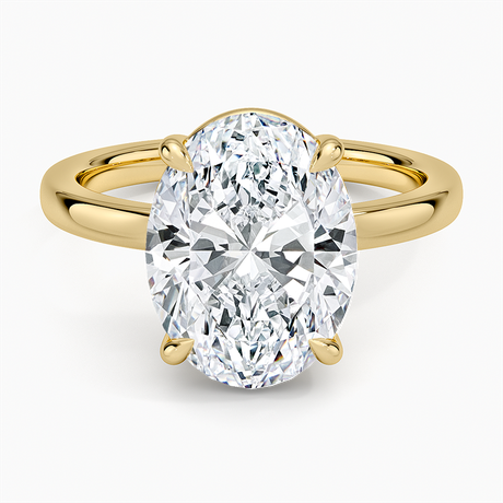 Dara Low-Profile Solitaire Ring