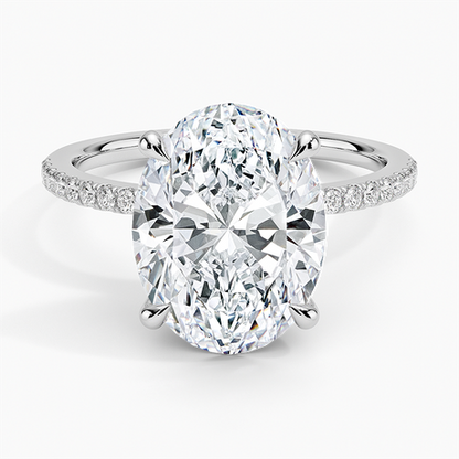 Luxe Petal Diamond Ring