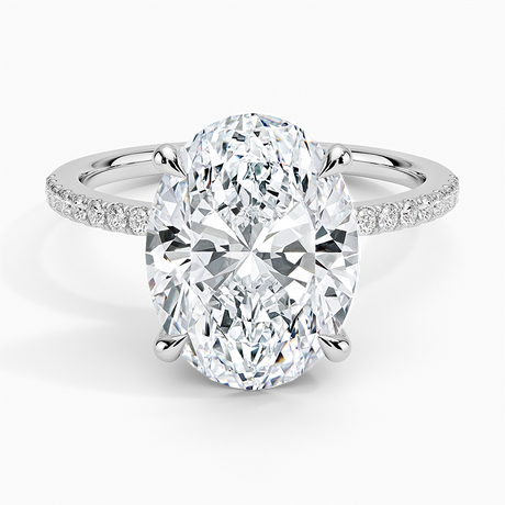 Luxe Petal Diamond Ring