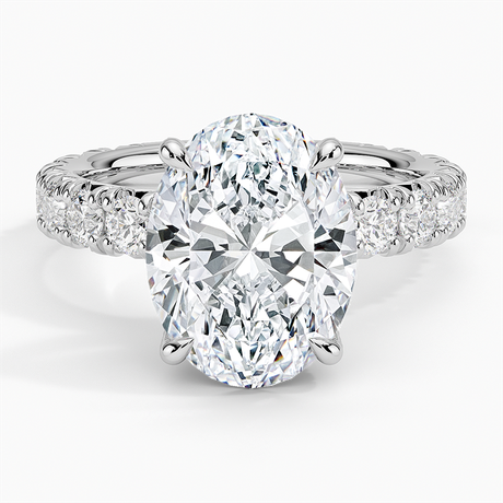 Ellora Three-Quarter Coverage Diamond Ring