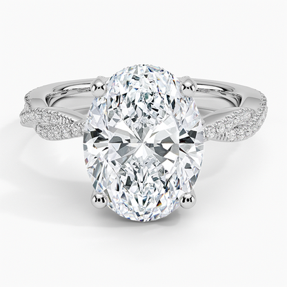 Adorned Luxe Petite Twisted Vine Diamond Ring