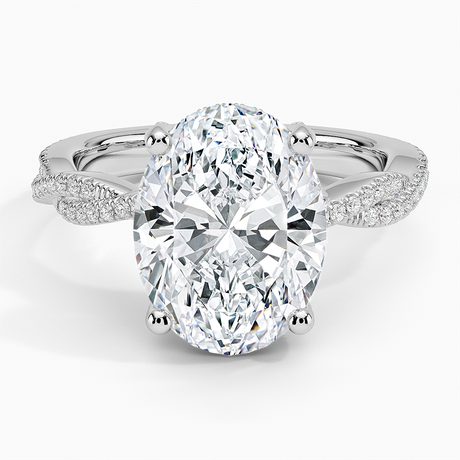 Adorned Luxe Petite Twisted Vine Diamond Ring