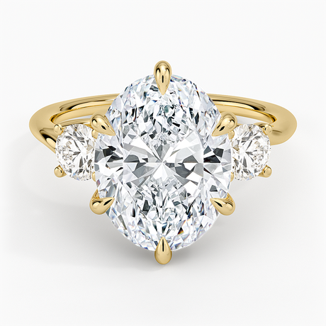 Luxe Delilah Three Stone Diamond Ring