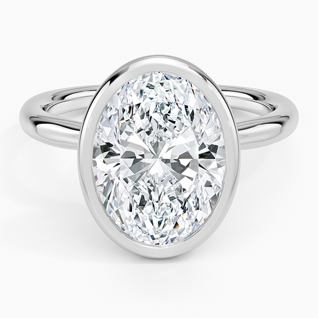 Freesia Bezel Solitaire Ring