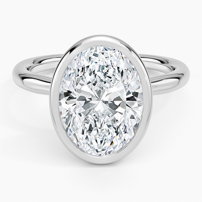 Freesia Bezel Solitaire Ring
