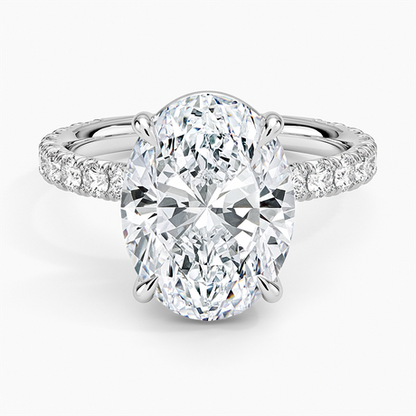 Luxe French Pav\u00e9 Perfect Fit Diamond Ring (1/2 ct. tw.)
