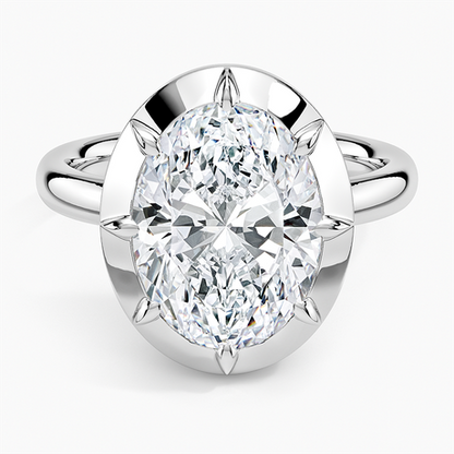 Harper Bezel Prong Solitaire Ring