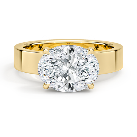 Peyton East-West Solitaire Ring