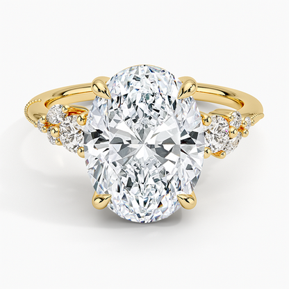 Camellia Three Stone Diamond Ring (1/3 ct. tw.)