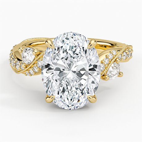 Grand Camellia Diamond Ring