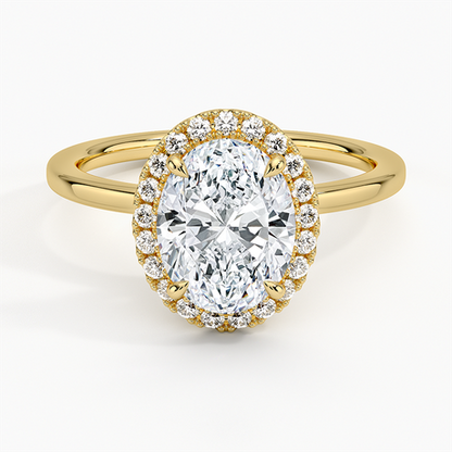 Vienna Halo Diamond Ring