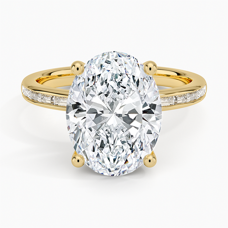 Tabitha Channel Set Baguette Diamond Ring