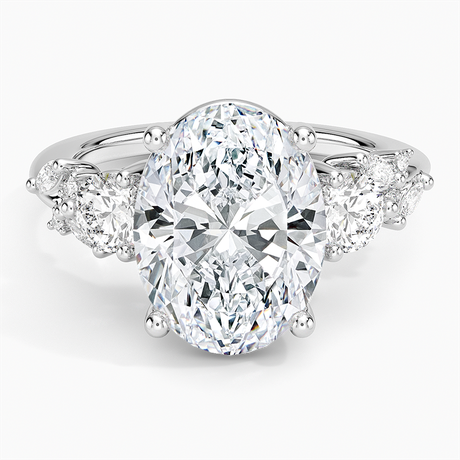 Arden Three Stone Diamond Ring