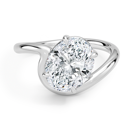 Aire Solitaire Ring