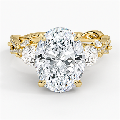 Luxe Secret Garden Three Stone Diamond Ring (1 ct. tw.)