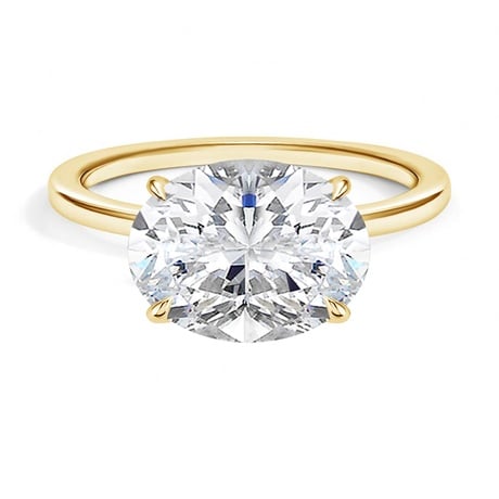 Perfect Fit East-West Solitaire Ring