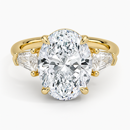 Shield Cut Three Stone Diamond Ring (1/2 ct. tw.)