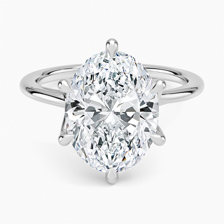 Delilah Twist Solitaire Ring